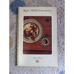 Time-Life Books Foods of the World Middle Eastern Cooking Spiral Cookbook